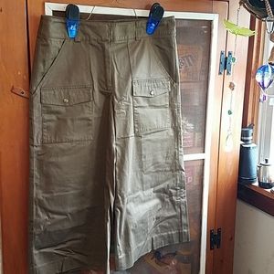 Womans Capri L.L. Bean 5M Cargo